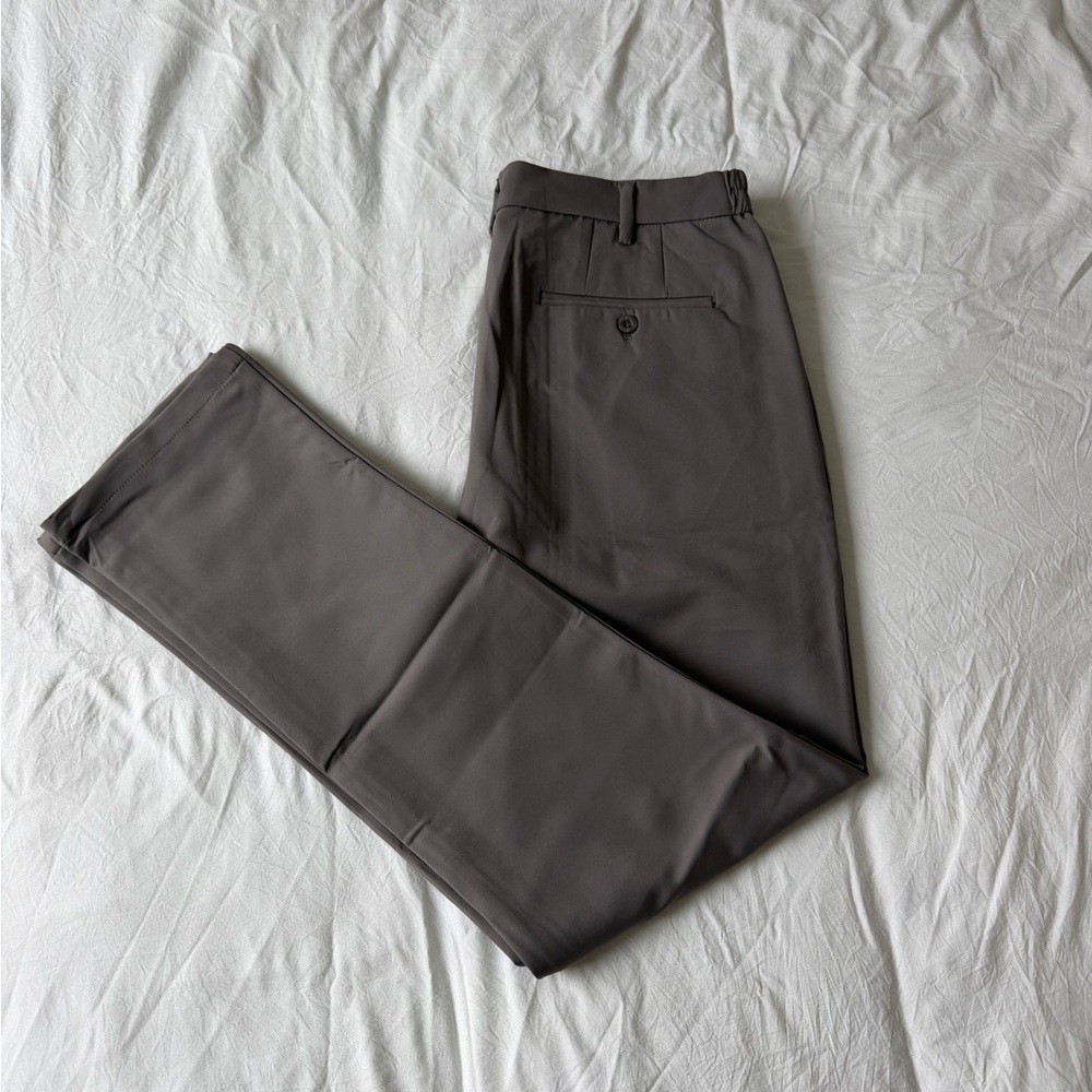 ICON Men's Charcoal Dress Pants